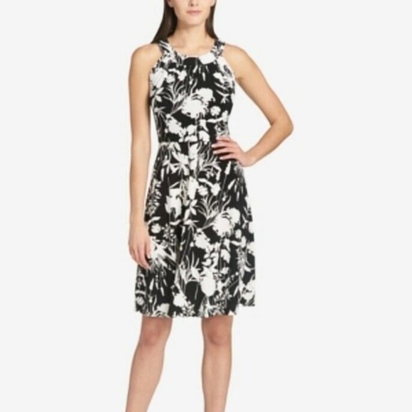 Tommy Hilfiger Floral Printed Sleeveless Dress#980 - Picture 1 of 1